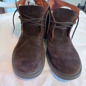 JCREW Ankle Brown Suede Boots